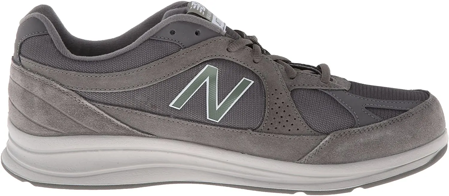 best new balance grey shoes: 877 V1 Walking Shoe