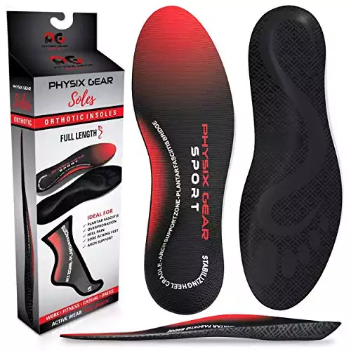 Physix Gear Sport Full Length Orthotic Inserts | Amazon